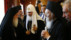 «Атмосфера була дуже хорошою»: Патріарх Кирил про зустріч на Фанарі
