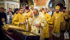 UOC refutes a lie in the media about Metropolitan Onufry