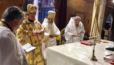 UOC KP holds a divine service in the Uniate temple of Jerusalem