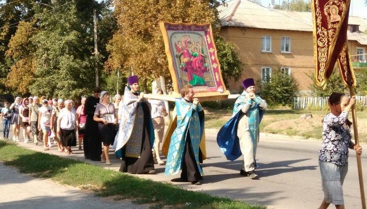 Крестный ход в Кировоградской епархии