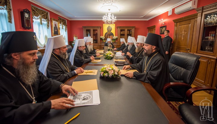 Meeting of the Holy Synod of the UOC