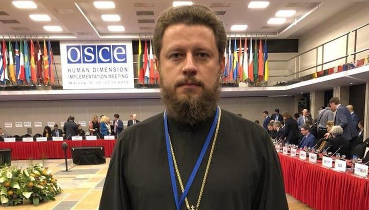 Глава Представництва УПЦ при європейських міжнародних організаціях єпископ Баришівський Віктор