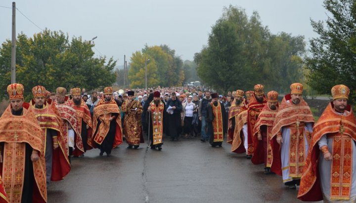 Крестный ход в Александрийской епархии