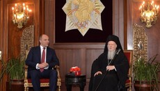 Andrei Parubiy invites Patriarch Bartholomew to Ukraine