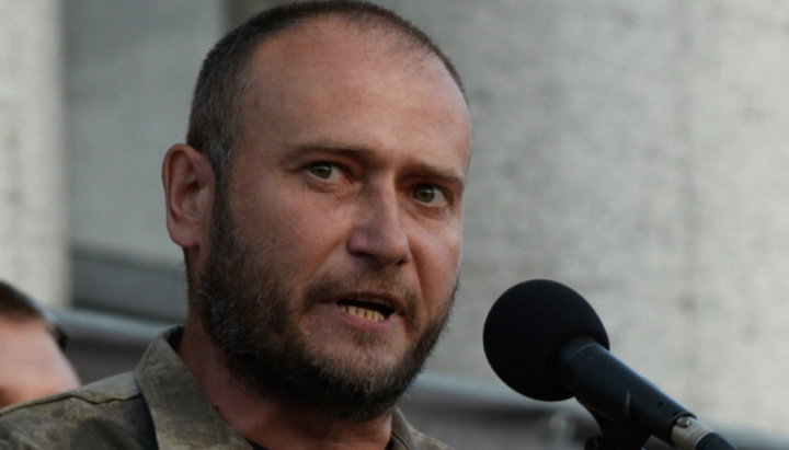 Leader of the Ukrainian Volunteer Army Dmitry Yarosh