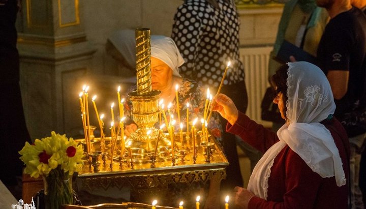 Панихида в Одесской епархии