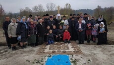 Ternopol eparchy builds a new temple instead of the one seized by UOC KP