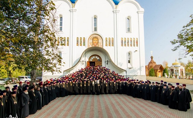 A rally of the clergy of Odessa eparchy