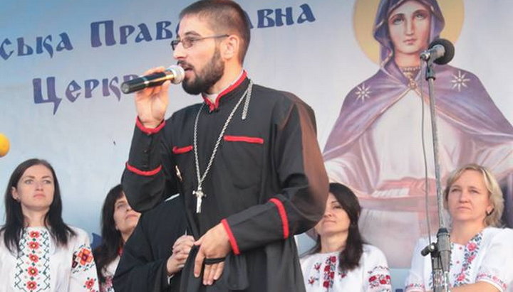 “Priest” of the UOC KP Bogdan Kostiuk