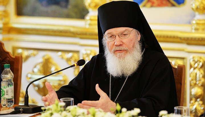 The Abbot of the Valaam Savior Transfiguration Monastery, Bishop Pankratiy (Zherdev) of Trinity 