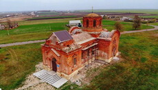 Старейший храм Мелитопольского района сняли с высоты птичьего полета