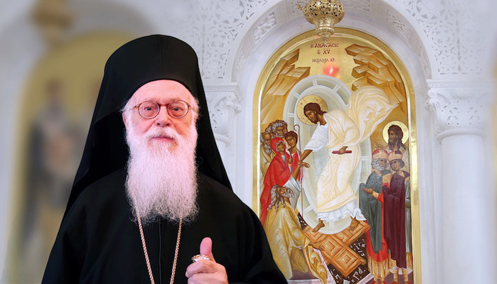 Блаженніший Архієпископ Тиранський і всієї Албанії Анастасій