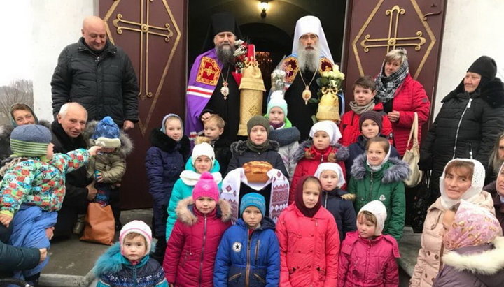 Торжества в селе Малые Загайцы по случаю дня памяти святителя Иоанна Милостивого