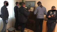 In Zhitomir, police search the apartment of the rector of the Cathedral