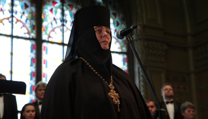 Hegumeness Serafima, abbess of the Holy Archangel Michael Convent of Odessa