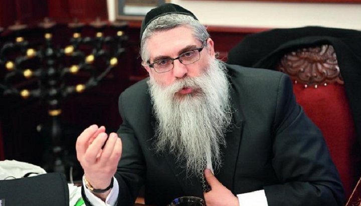 Chairman of the All-Ukrainian Council of Churches and Religious Organizations, Chief Rabbi of Kiev and Ukraine Yakov Dov Bleich
