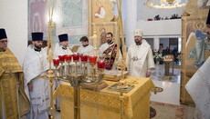 На Рождество новый экзарх РПЦ в Западной Европе молился о единстве Церкви