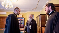 His Beatitude Metropolitan Onufry meets with Czech hierarch