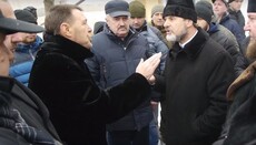 Мэр Могилев-Подольского возглавил попытку захвата храма в Винницкой области