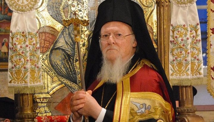 The Ecumenical Patriarch never takes part in the enthronement of primates of Churches 