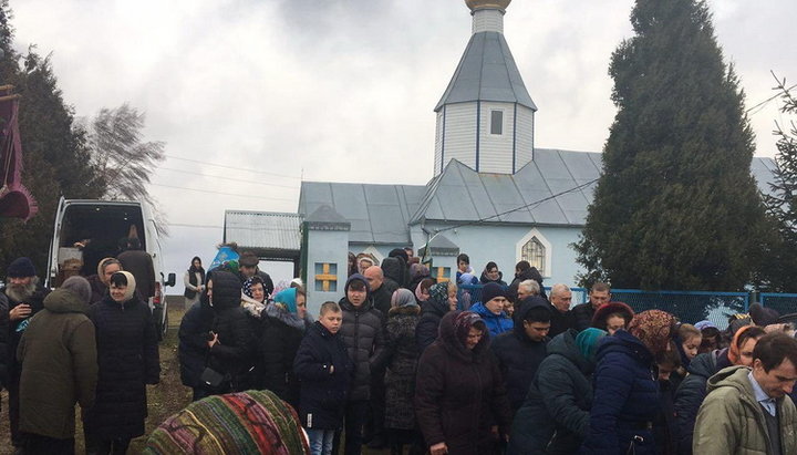 Крестный ход в селе Урвенна