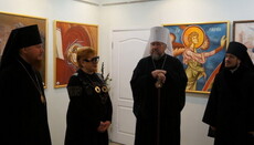 В Полтавской епархии открылась выставка работ студентов иконописной школы