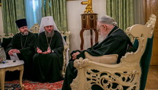 UOC chancellor meets with Patriarch of Georgian Orthodox Church