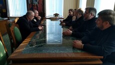 Клирики Волынской епархии встретились с представителями ГУНП в области