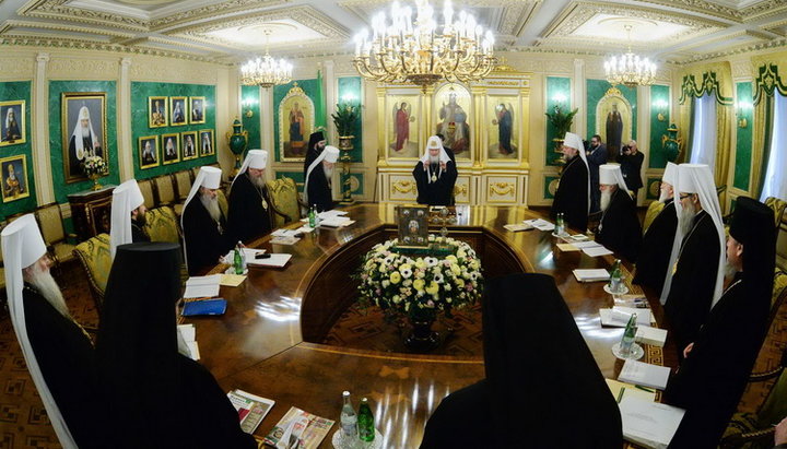 Засідання Священного Синоду РПЦ