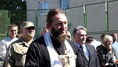 Волинський священик УПЦ надаватиме духовну підтримку українським військовим у зоні бойових дій