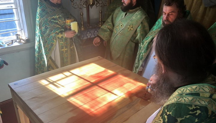 Архиепископ Нежинский и Прилукский Климент (Вечеря) возглавил чин освящения нового храма
