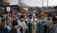 У день Торжества Православ'я в Запоріжжі пройшов багатотисячний хресний хід