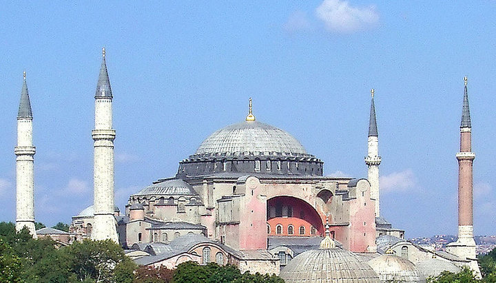 Храм Святой Софии в Константинополе 