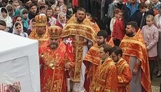 Parish of Luka-Meleshkovskaya resists provocation of UOC ex-metropolitan
