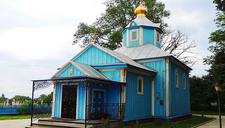 Церковь в селе Веселое Волынской области.