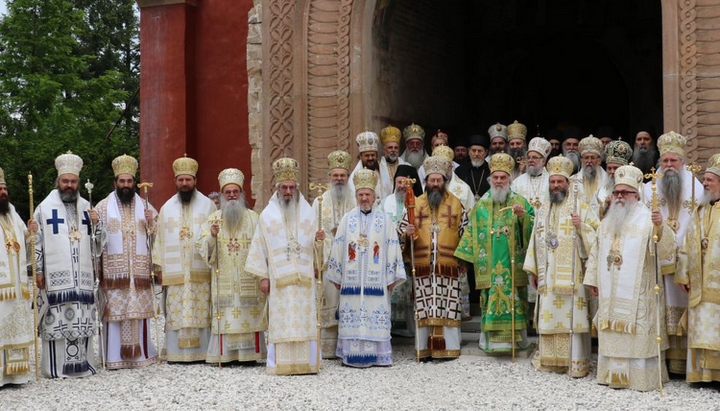 Священноначалие Сербской Православной Церкви.