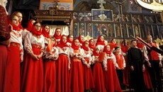 В Почаевской лавре прошел фестиваль Пасхальных песнопений