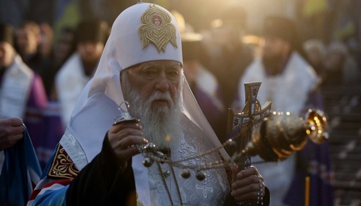 «Почесний патріарх» ПЦУ Філарет Денисенко. Фото: interesniy-kiev.livejournal.com