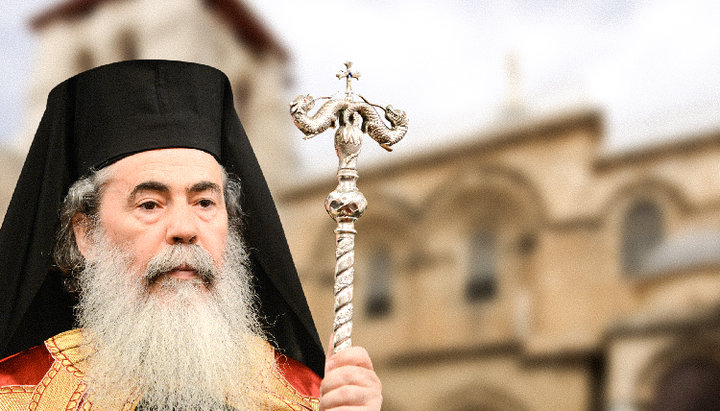 Patriarch Theophilos III of Jerusalem. Photo: UOJ