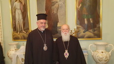 Phanar's hierarch meets with Filaret in Kiev