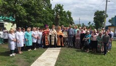 В Барышевке освятили памятник святителю Николаю Мирликийскому Чудотворцу