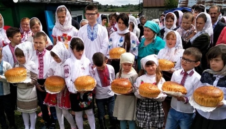 Свято-Николаевская община УПЦ села Звиняче отметила престольный праздник. Фото: Волынская епархия УПЦ