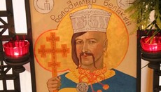 В храмі УГКЦ в Інсбруці ікону князя Володимира написали з героя АТО