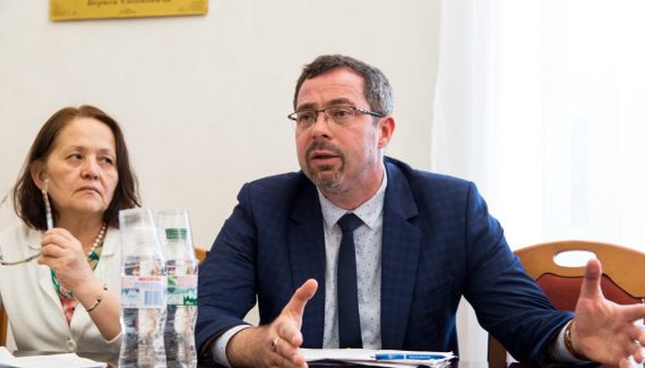 Head of the Department for Religious Affairs and Nationalities of the Ministry of Culture Andrei Yurash. Photo: Ternopol Eparchy of the UAOC