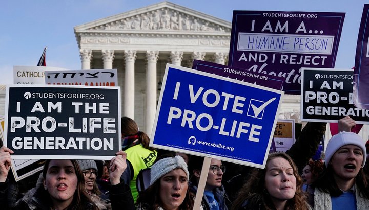 Митинг в США против абортов. Фото: The Daily Caller