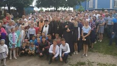 Cleric of Cyprus Church visits OCU-affected parishes of Volyn Eparchy