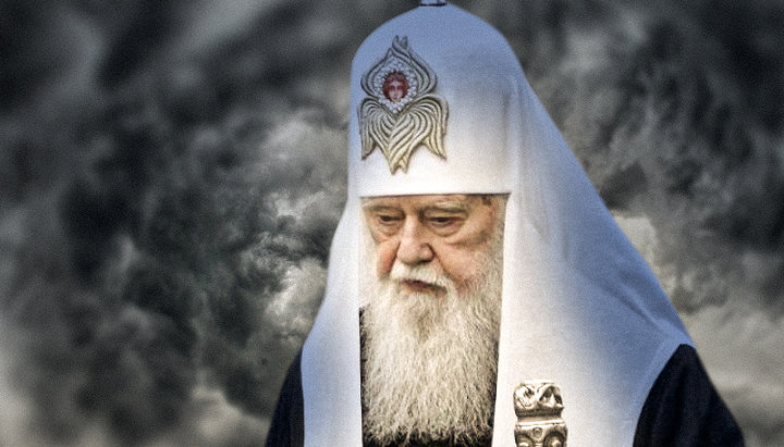 Liderul Bisericii Ortodoxe Ucrainenea Patriarhiei de la Kiev Filaret Denisenko. Imagine: Uniunea Jurnaliştilor Ortodocşi