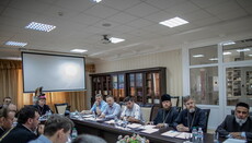 Клирики УПЦ посетили заседание Всеукраинского Совета Церквей в Киеве