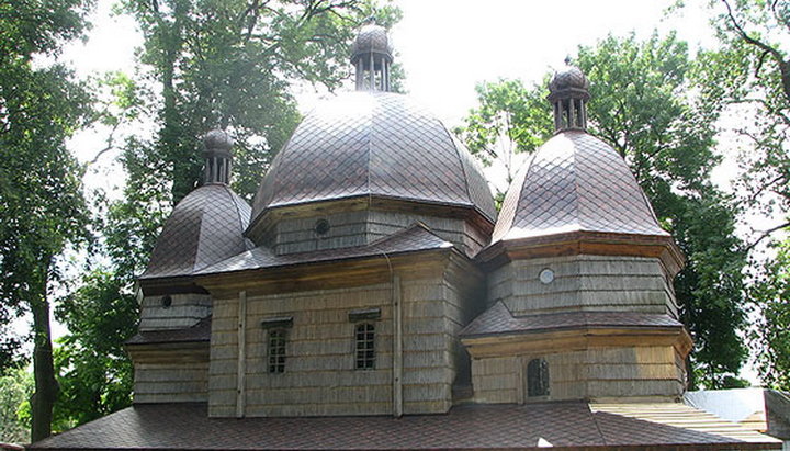 Храм святителя Николая в городе Каменка-Бугская. Фото: RISU