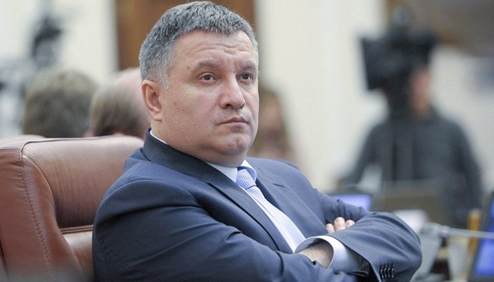 Minister of Internal Affairs of Ukraine Arsen Avakov. The photo from open sources